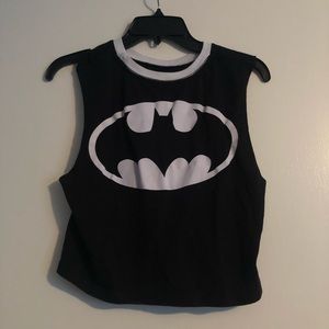 Batman Sleeveless Crop-Top